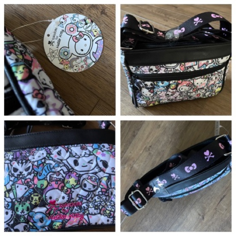 HELLO KITTY & TokiDoki-Imported (NWT) Crossbody Handbag - Picture 2 of 16